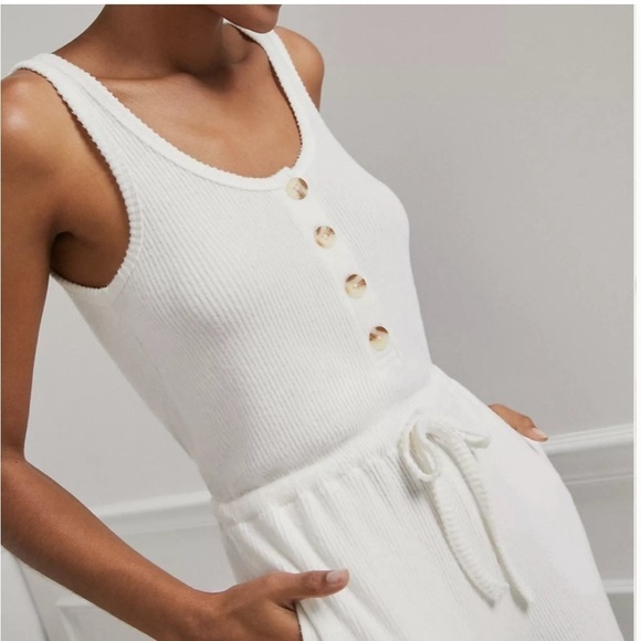 L*Space Head in the clouds jumpsuit in white NWT - Picture 3 of 7